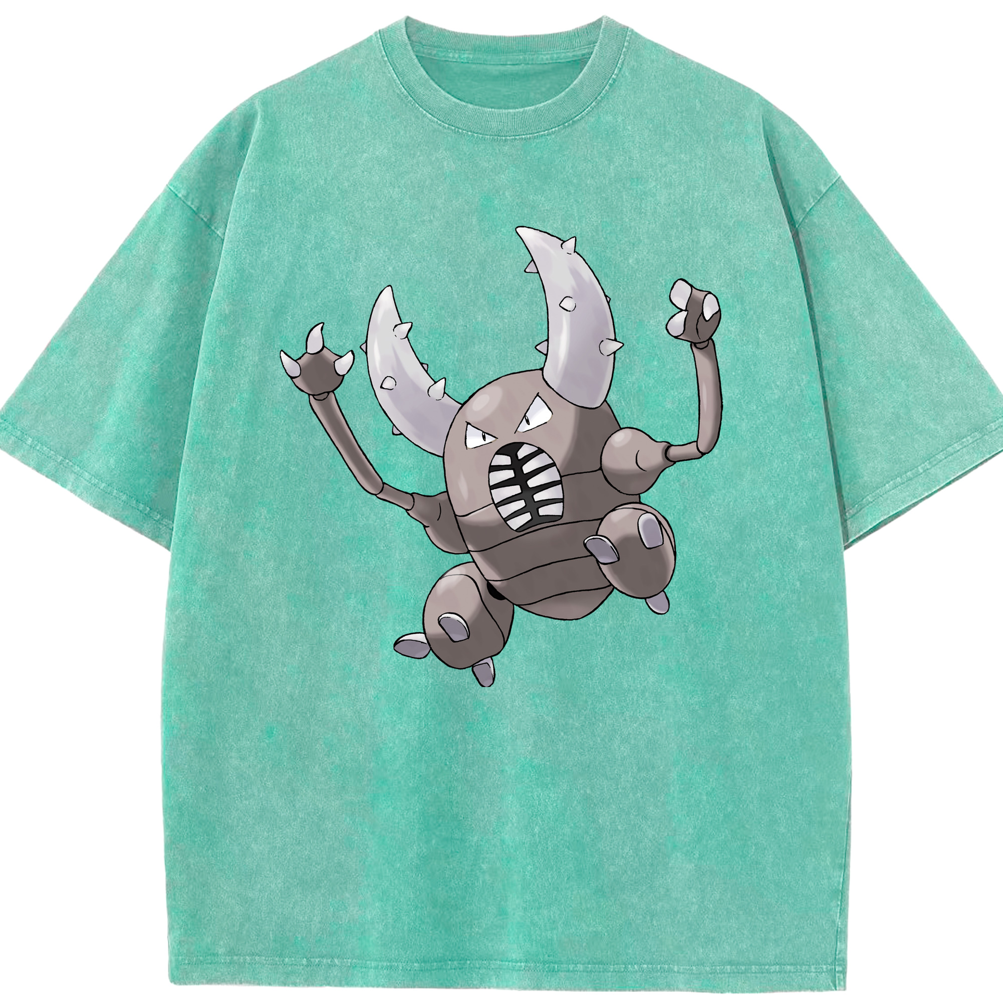 （画像用） ポケットモンスター Pokémon 綿100% ヴィンテージ風 半袖Tシャツ（フロントプリント）